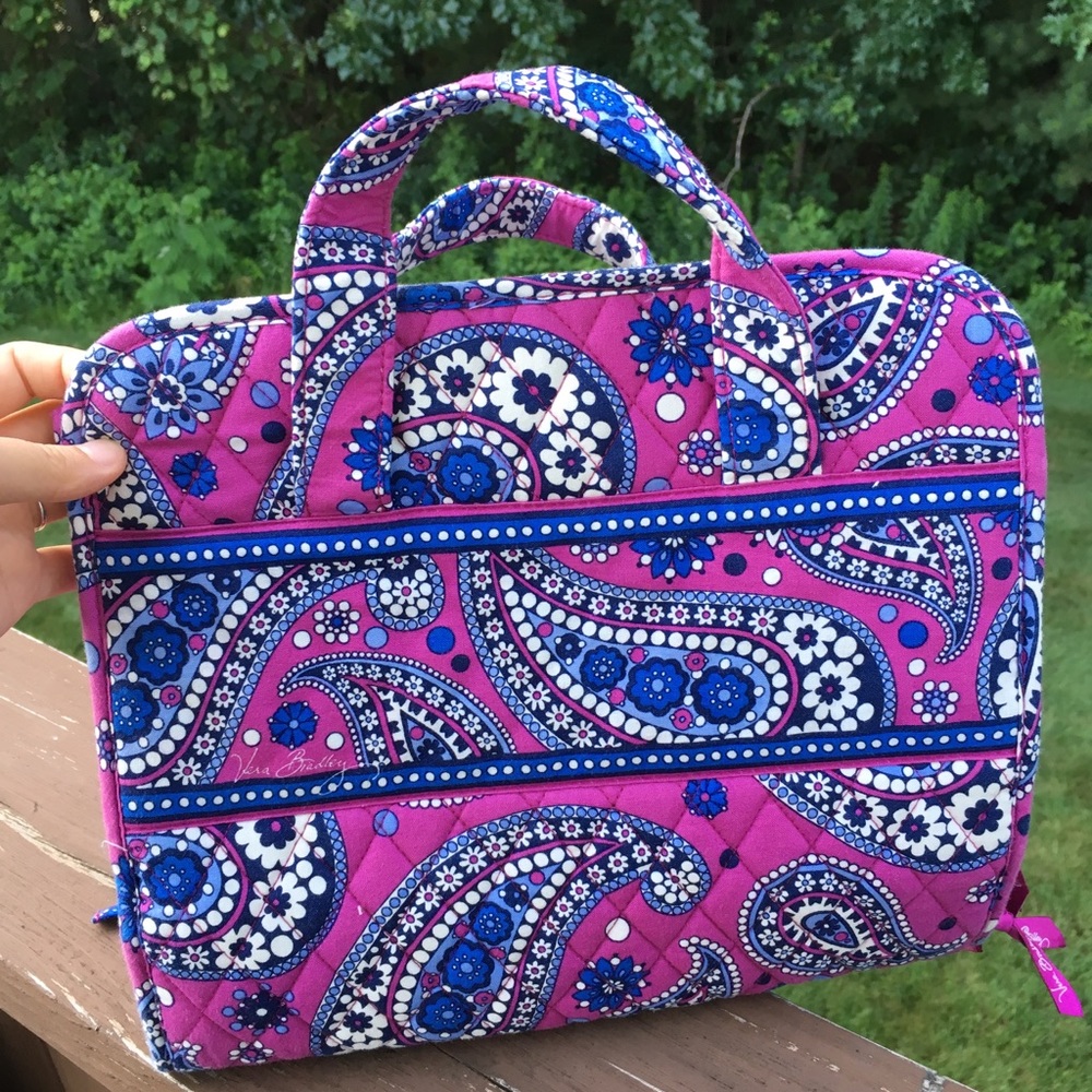Vera Bradley hanging cosmetic makeup organizer